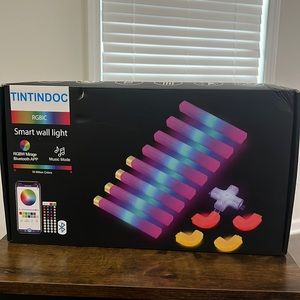 SurMountor Smart Glide RGB LED Wall Lights, Color Changing Wall Sconces …